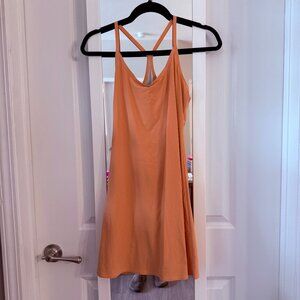Outdoor Voices Peach Strappy Athletic Dress Size XS